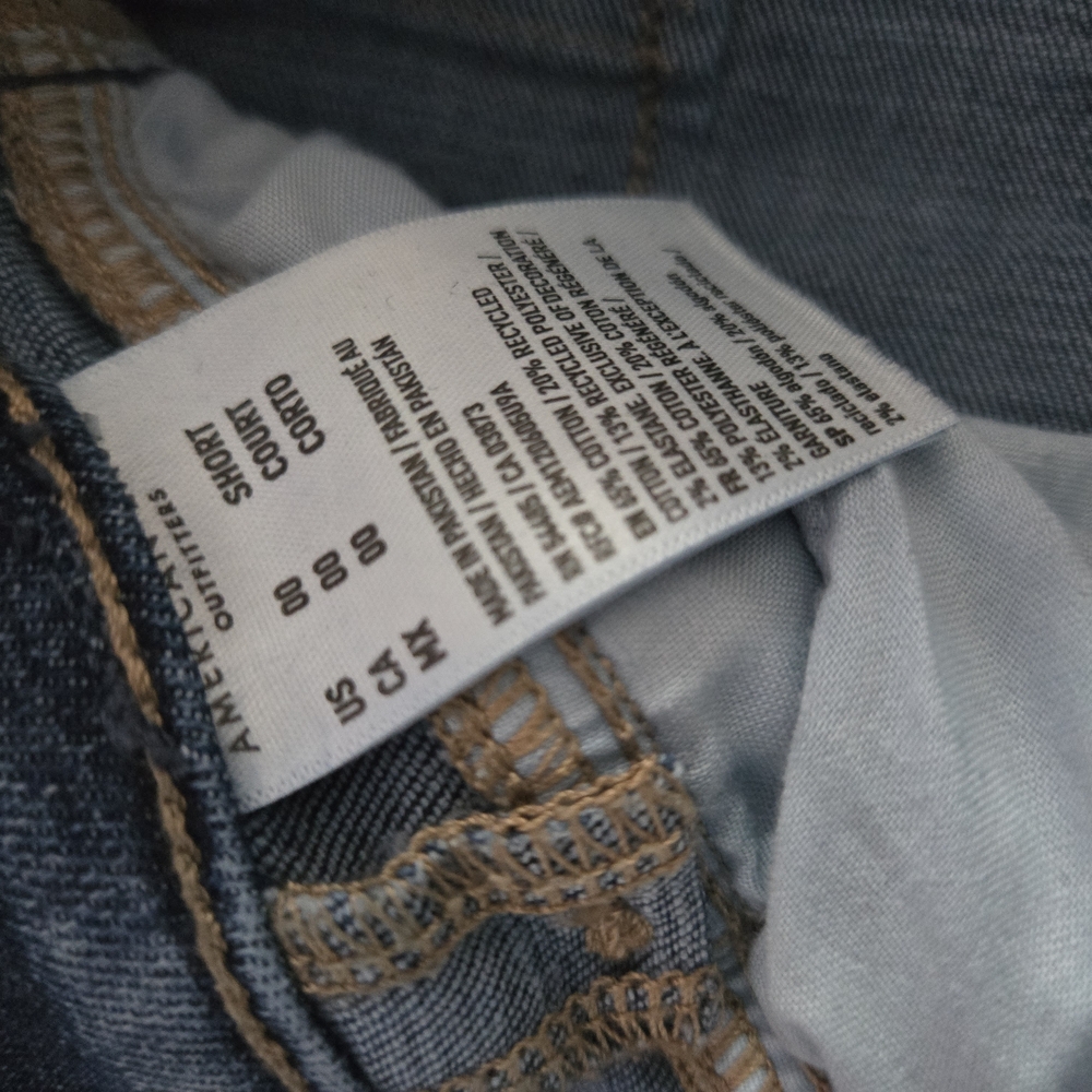 American Eagle Outfitters Dark Blue Flare Jeans - Picture 6 of 6